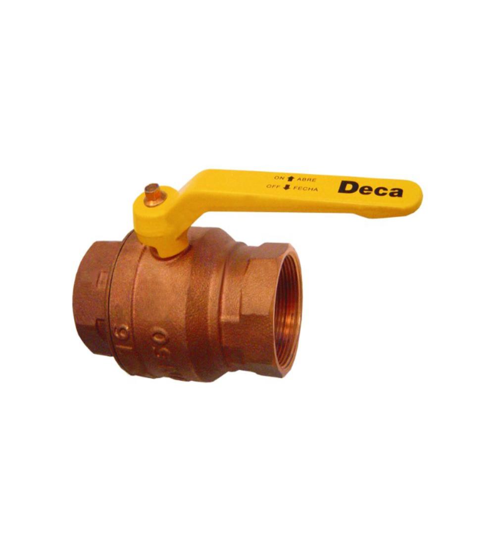 Llave de Paso Esfera Deca   3/4 DN20